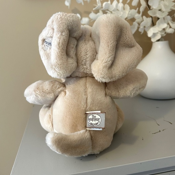 RARE Vintage Ganzbros 1985 Heritage Collection Wrinkles Inc Trunkit Plush 8” - Picture 6 of 16